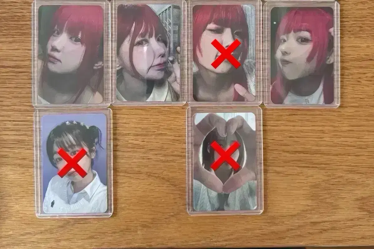 QWER Algorithm Blossom hina nyangnyangnyang Album Photocard ID